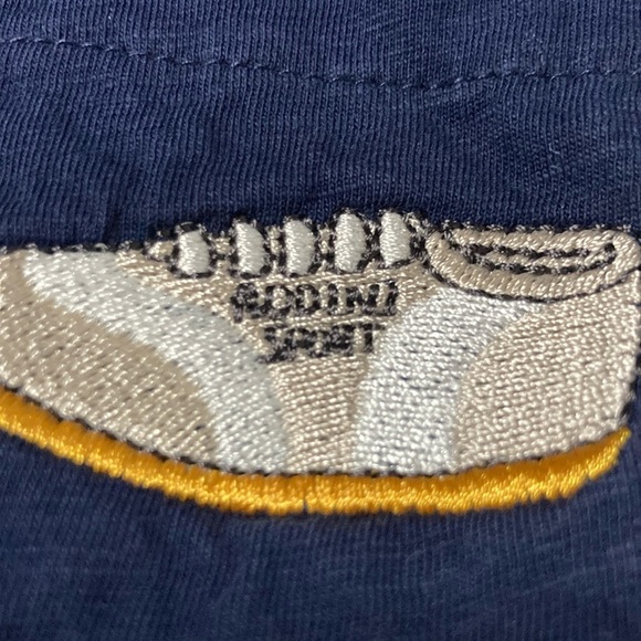 Mini Rodini Blue Short Sleeve Tee - Picture 2 of 6